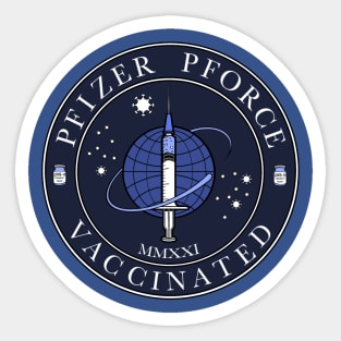 Pfizer Pforce Sticker